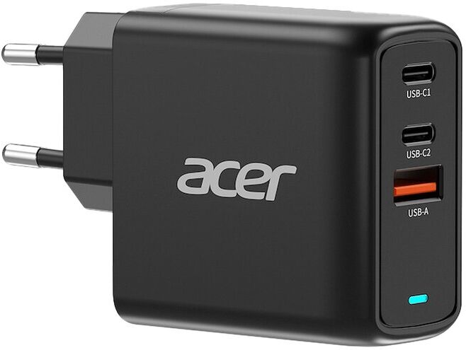 CARREGADOR ACER GAN 67W 2USB-C 1USB-A