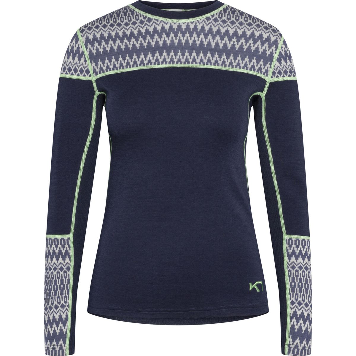 Kari Traa Sara Longsleeve dark navy blue (ROYAL) L 623590-ROYAL-L