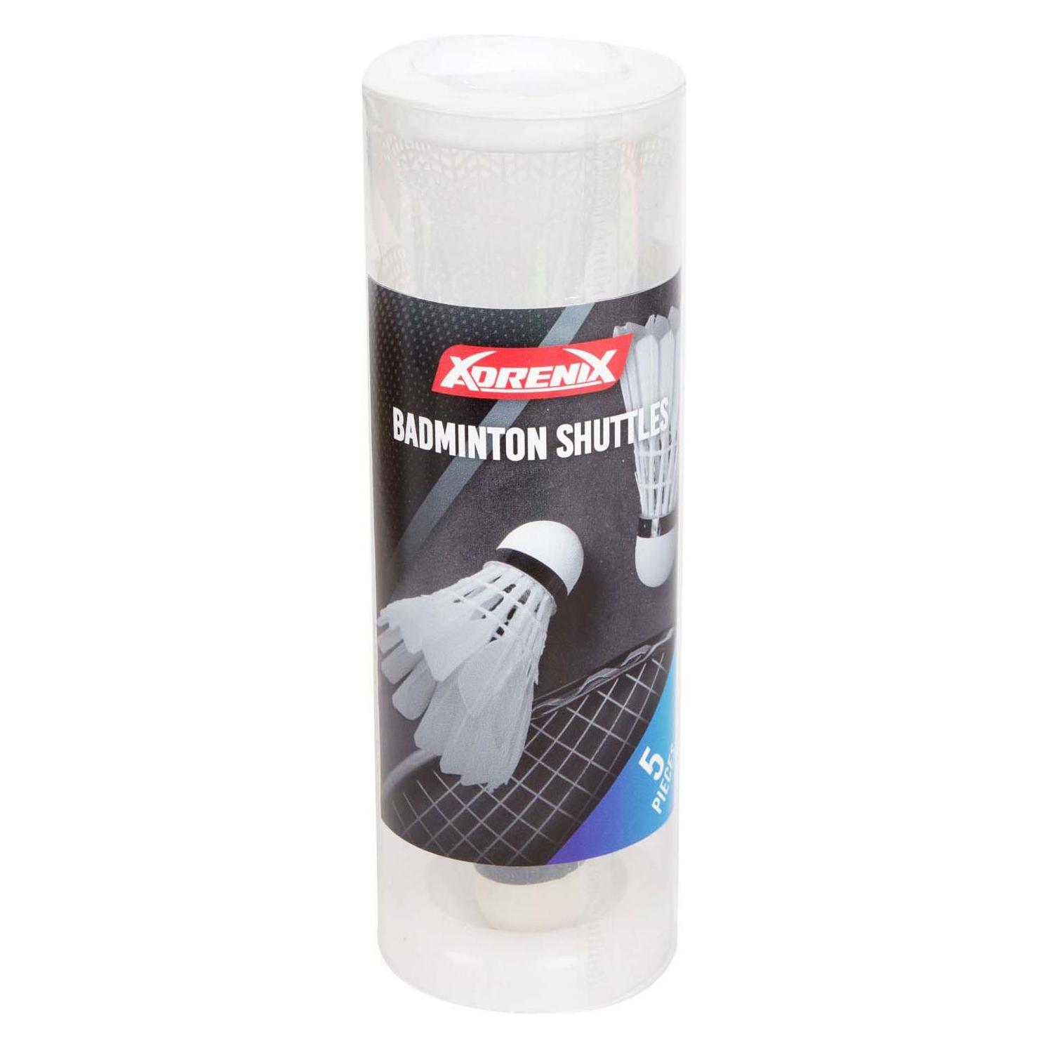 Adrenix Badminton Shuttles Weiss in Tube, 5 Stk. (54258006)