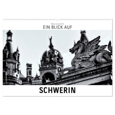 Ein Blick auf Schwerin (Wandkalender 2027 DIN A2 quer), CALVENDO Monatskalender
