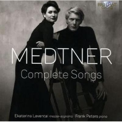 Medtner:Complete Songs - Ekaterina Levental,Frank Peters, CD