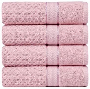 Ample Decor Hand Towel Popcorn Textured- Quick Drying 18 X 28 Inch