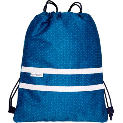 Turnbeutel MCNEILL "Sportschuhbeutel Tetra", Kinder, Gr. B/H/T: 31cm x 41cm, blau (tetra), Polyester, Taschen
