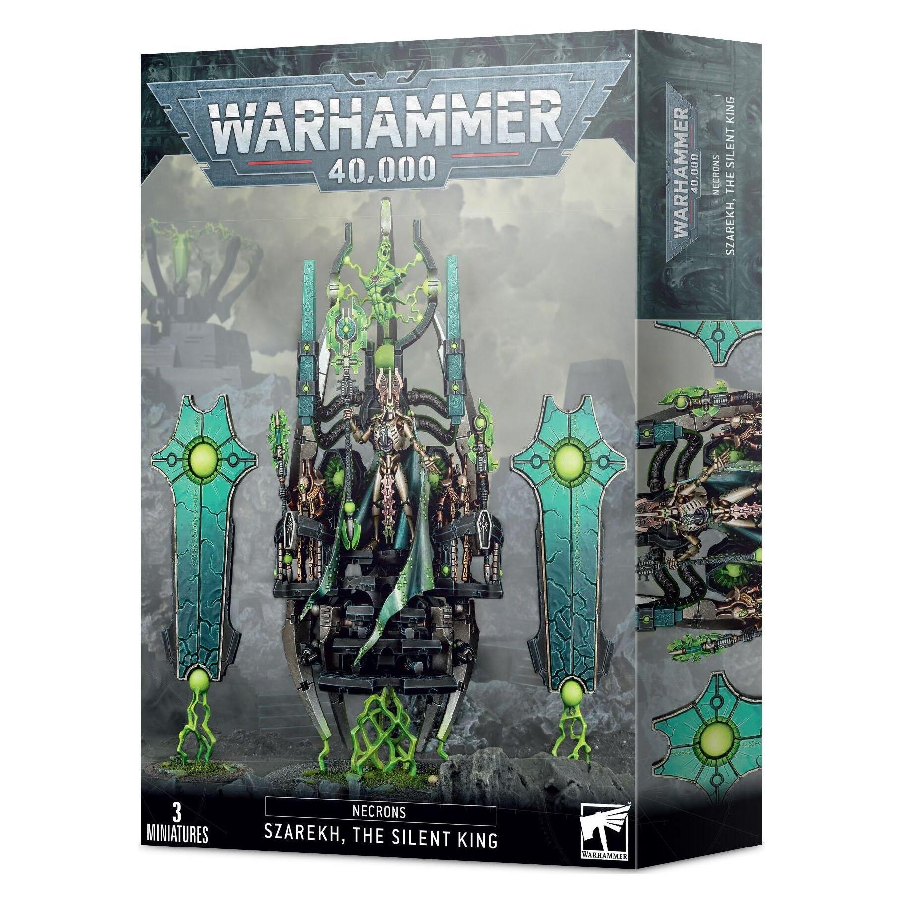 Games Workshop Necrons - Szarekh, The Silent King (Kunststoff) (49-26)