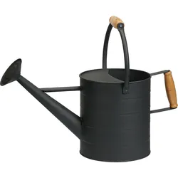 Gießkanne (H 18 cm) - schwarz - H 18 cm