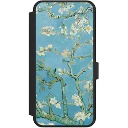 Nivocase Klapphülle für Samsung Galaxy A56 5G Handyhülle aus Kunst Leder NIVOflip schwarz Kunst Malerei (Samsung Galaxy A56 5G), Smartphone Hülle, Schwarz