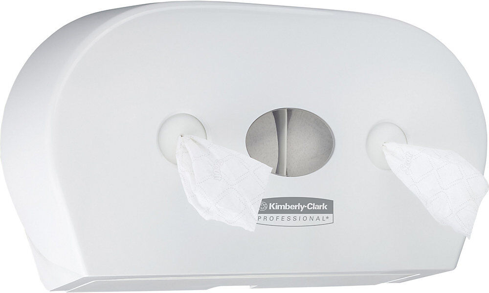Scott® Control™ Mini-Toilettenpapierspender 7186, Zentralentnahme, Kunststoff, weiß Kimberly-Clark