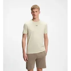 BOSS für Herren. 50564508 Camiseta Active beige claro (XL), Lässig, Sportlich, Polyester, Kurzarm