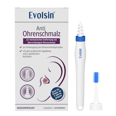Evolsin medical UG (haftungsbeschränkt) EVOLSIN Anti-Ohrenschmalz Ohrenschmalz Entferner 2X4 St 20613294