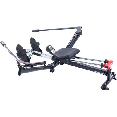Rudergerät CHRISTOPEIT SPORT "Accord NEU", schwarz, RudergeräteB:159cm H:70cm L:132cm, Rudermaschine, Hydraulikzylinder, klappbar, B:159cm H:70cm L:132cm