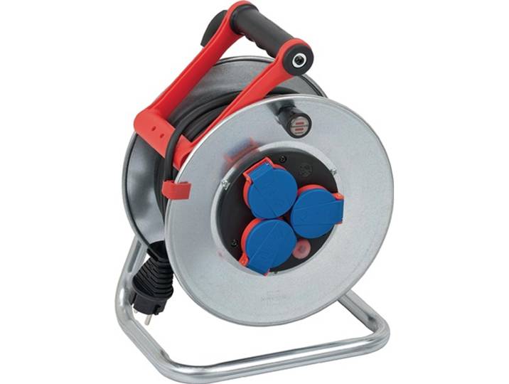 Brennenstuhl Garant S IP44 tambour de câble 25m AT-N05V3V3-F 3G1\,5 noir\, 1198580