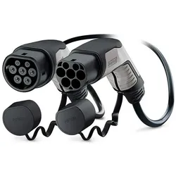 Phoenix, Elektroauto Ladekabel, Ladekabel für Elektroauto Typ 2 (22kW) 5 m (Typ 2, 22 kW, 32 A, 5 m)