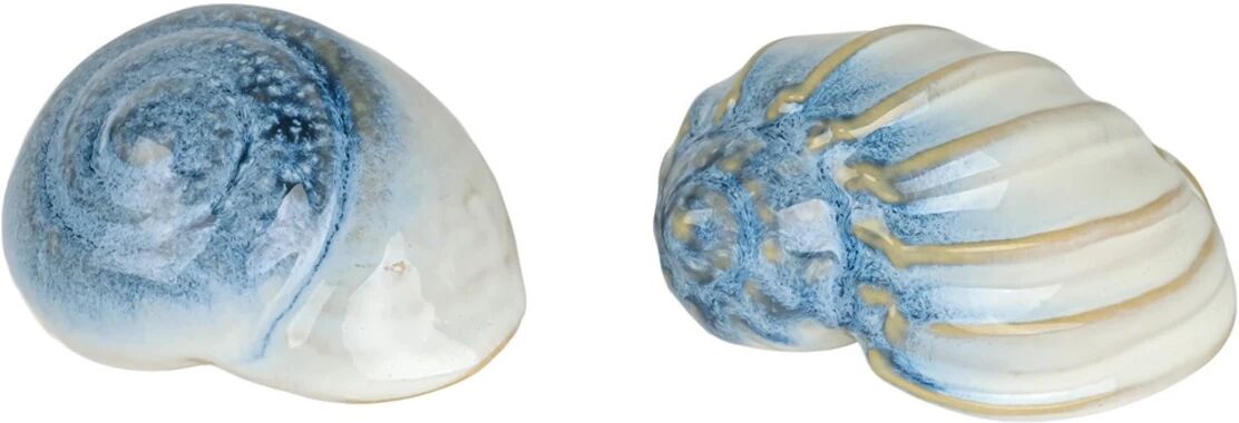 Decofinder Schneckenhaus Assortiert, 6x8x6 cm