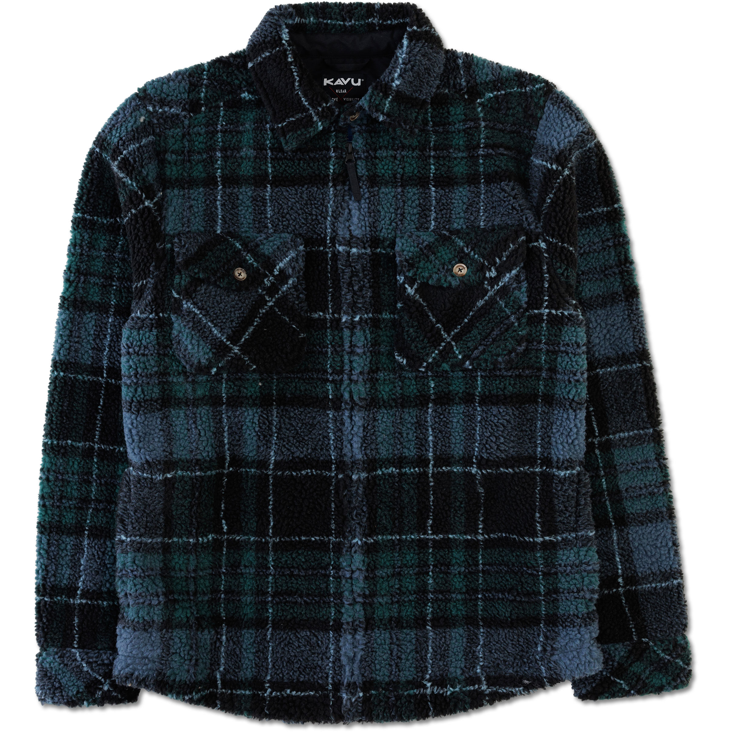 Kavu McCord Creek Herren Freizeitjacke, Parkas blau Größe M Lifestyle Wasserabweisend Wasserabweisend