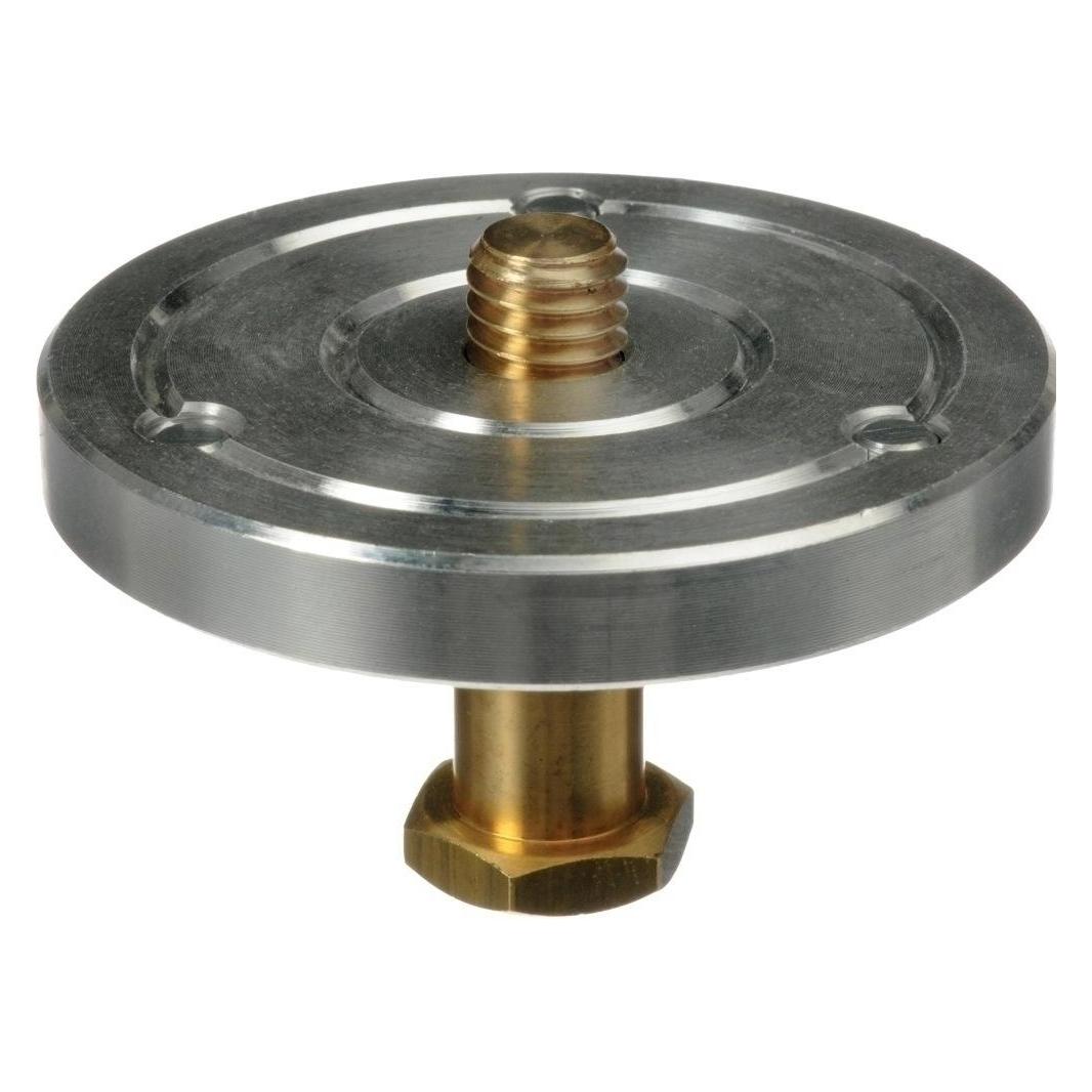 Manfrotto 208HEX, Adapterplatte HEX auf 3/8" (Stativadapter) (208HEX)