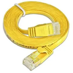 2x Lightwin Netzwerkkabel (UTP, CAT6, 0.10 m), Netzwerkkabel