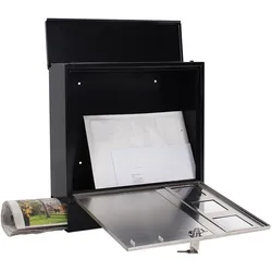 Rottner, Briefkasten, Briefkasten Design Mailbox (12 x 37 x 38 cm)