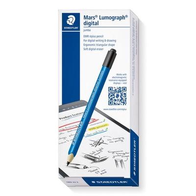 STAEDTLER Digitalstift Mars Lumograph digital jumbo 180J 22 Stylus, 5 Ersatzspitzen und Werkzeug