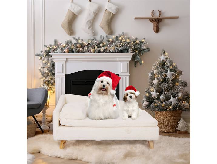 Housse de canapé imperméable en peluche pour animal de compagnie, pour chien, chat