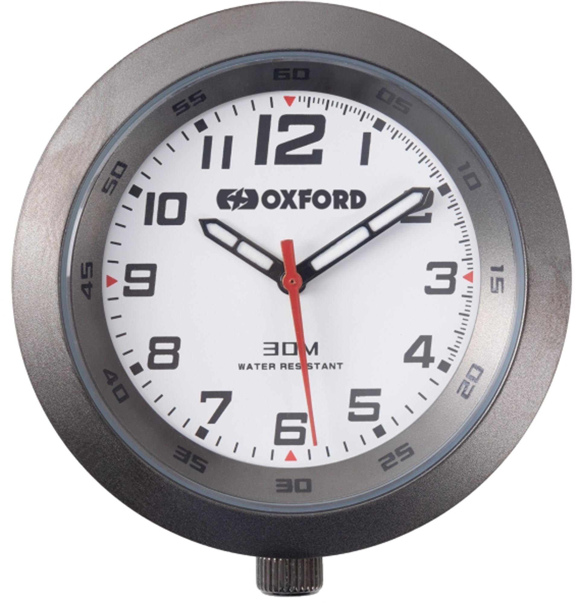 Oxford Analoge Motorraduhr OX561