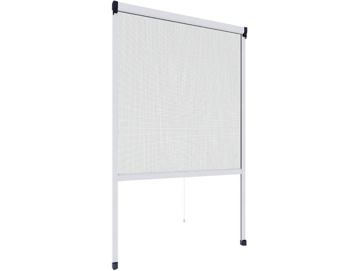 Fliegengitter Insektenschutz-Rollo Windhager 130 x 160 cm - Farbe: Weiss, Anthrazit - Fliegengitter