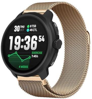 Everyday Crate Suunto Race 2 Milanese Magnetic Stainless Steel Watch Band Replacement Strap rose Gold