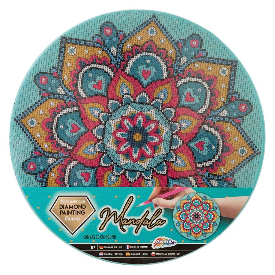 Tadar Mandala-Diamantmalerei-Leinwand, 30 cm (54950211)