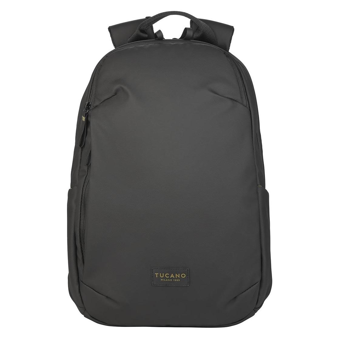 Tucano Laser Backpack 15/16" - Kompakter Rucksack aus recyceltem (20 l) (BKLAS15-BK)