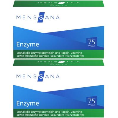 Enzyme MensSana Kapseln 2x 2x75 St