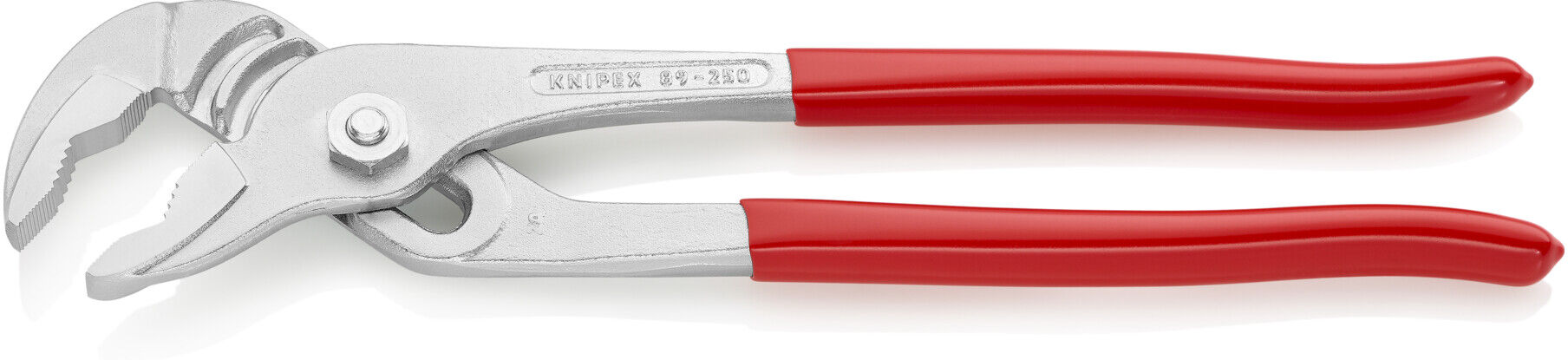 KNIPEX 89 03 250 Wasserpumpenzange mit Rillengelenk verchromt 250 mm)