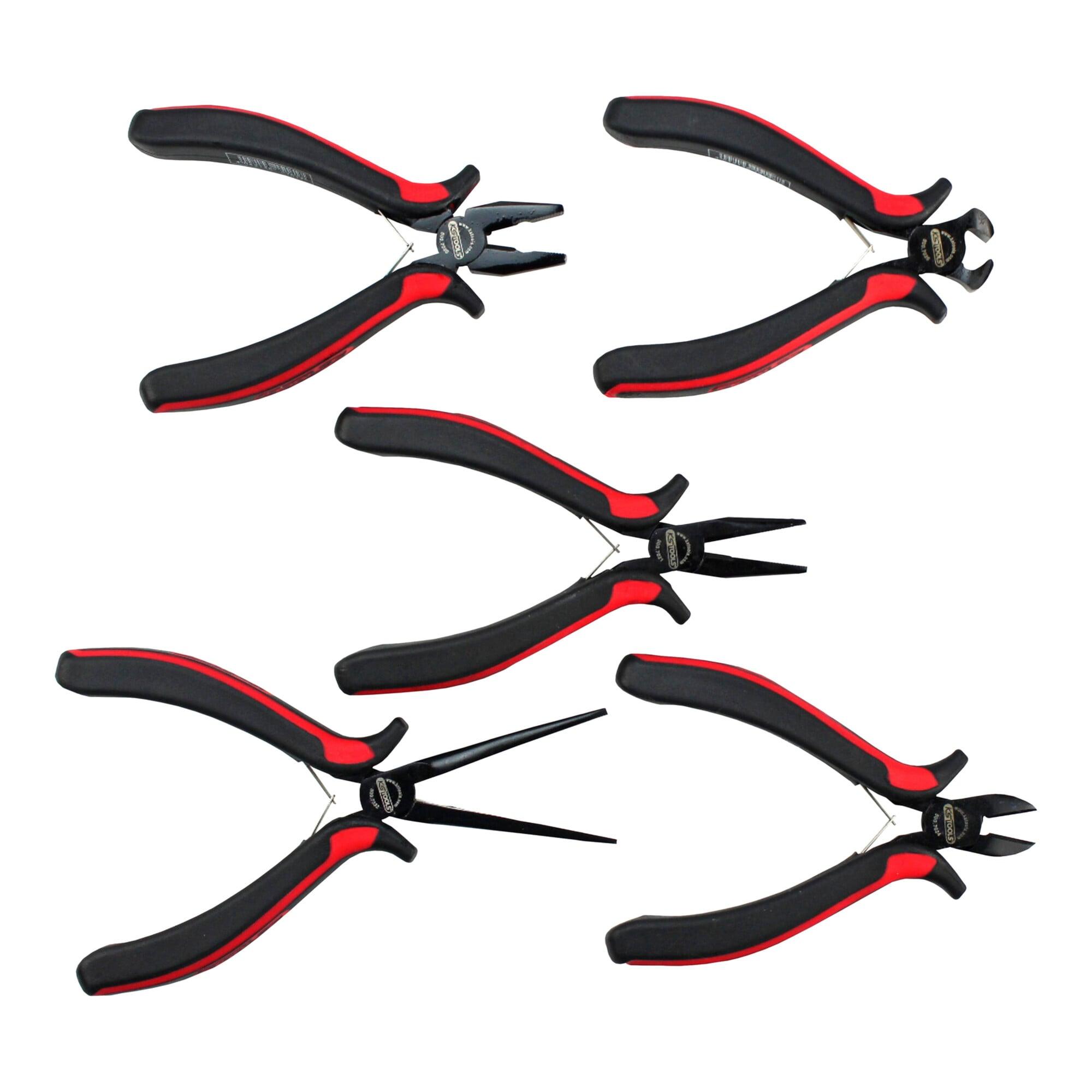 KS Tools Feinmechanik-Zangen-Satz, 5-teilig (500.7020)