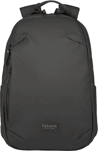 Mochila para portátil - Tucano Láser, Para Portátil de 15,6 pulgadas o MacBook Pro 16" (2019-2024), Espalda Ergonómica, Negro