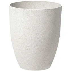 BLUMENTOPF cremeweiß rund 35/35/42 cm Croton