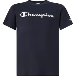 CHAMPION Jungen T-Shirt mit Script-Logo Dunkelblau - XL