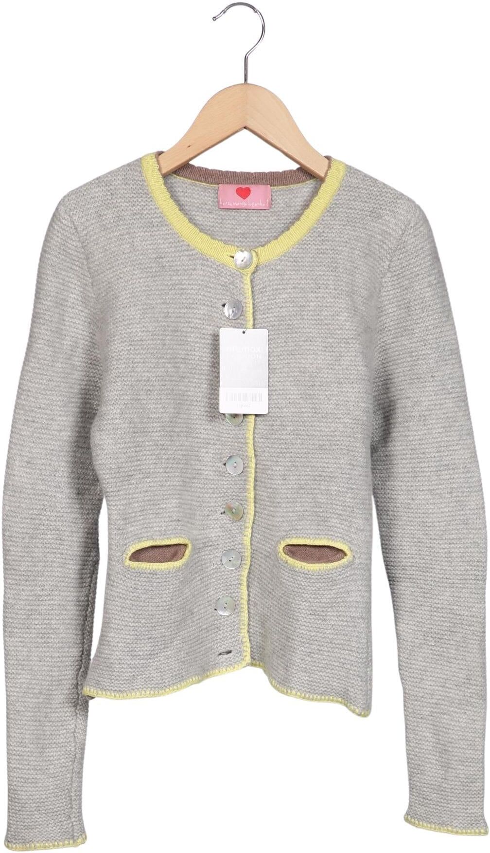 Herzensangelegenheit Damen Strickjacke, Mehrfarbig, Gr. EU 34, Kaschmir - Second Hand