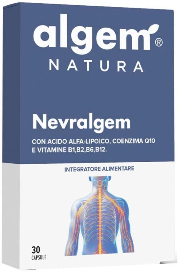 ALGEM NATURA Srl Algem Natura, NevralGem, 30 Capsule