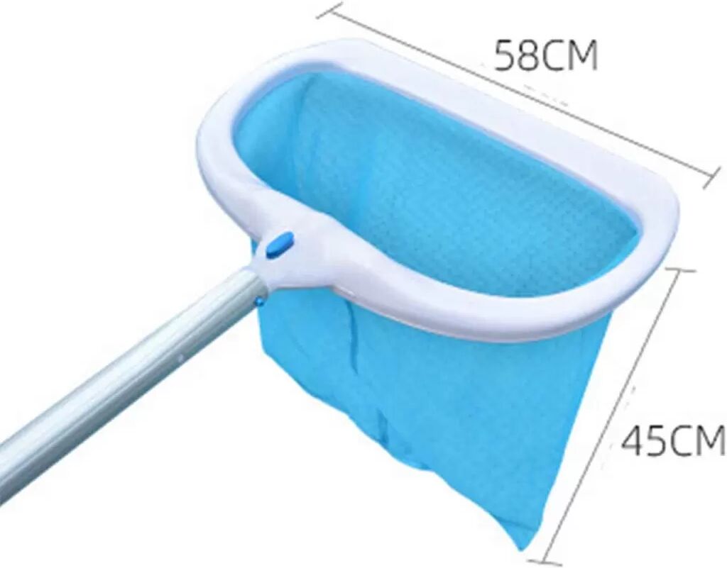 INF Premium Pool Skimmer Netz mit tiefem Maschengewebe zur Entfernung feiner Verunreinigungen (Stange nicht enthalten)