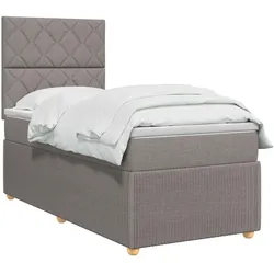 vidaXL, Boxspringbett, Boxspringbett (90 x 190 cm)