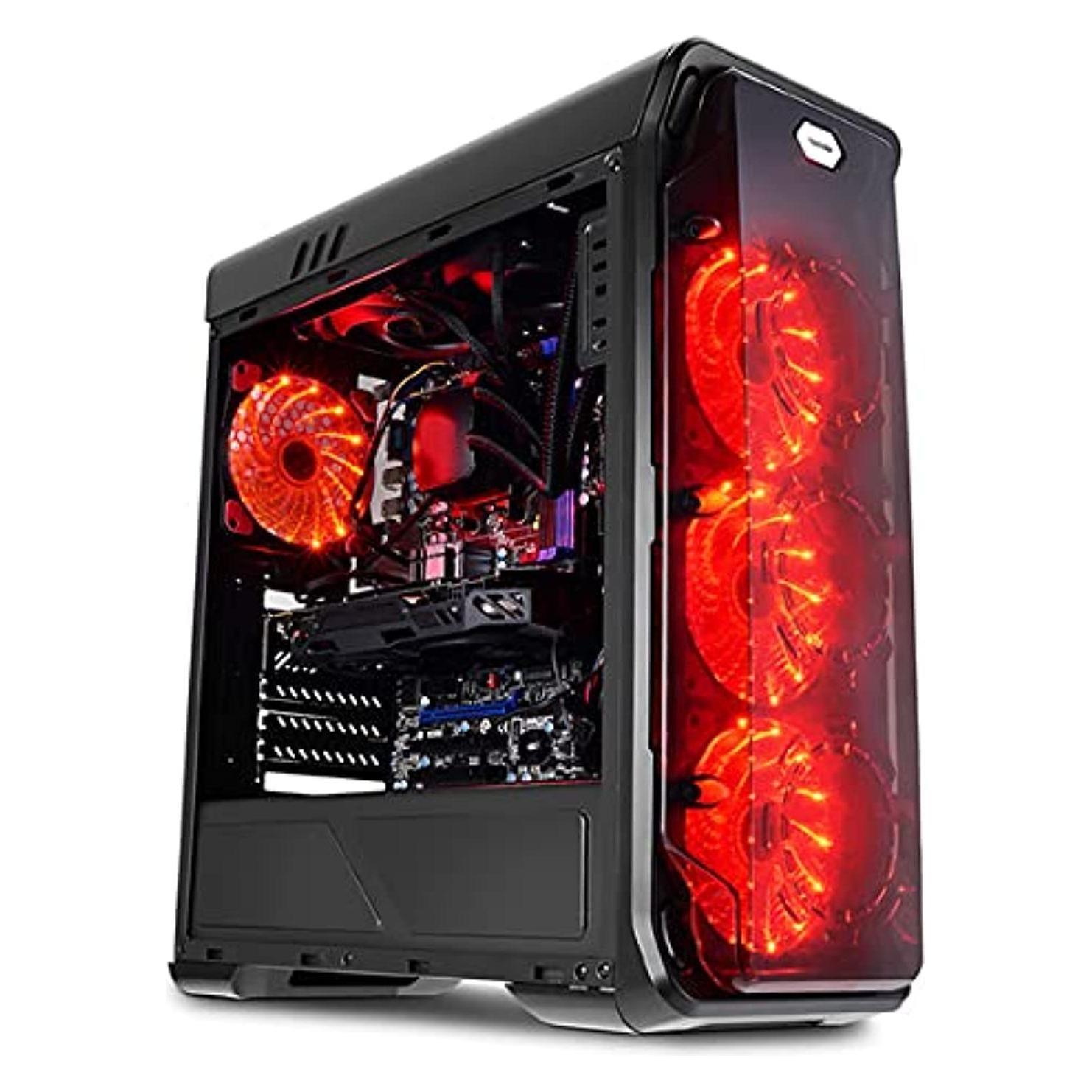 LC-Power LC-988B - Red Typhoon (ATX, mATX, Mini-ITX) (LC-988B-ON)