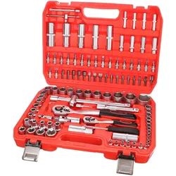 Sixtol, Steckschlüssel + Stecknuss, Gola-Set CRV 108 Profi - 6 Jahre Garantie SIX