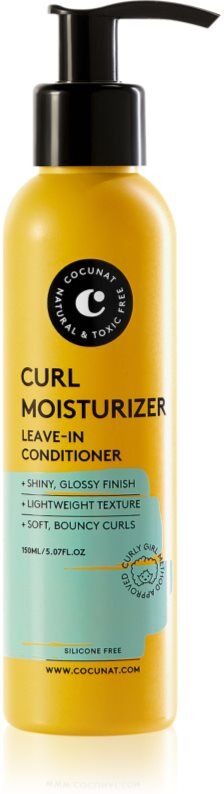 Cocunat Curl Moisturizer Conditioner ohne Ausspülen mit feuchtigkeitsspendender Wirkung 150 ml