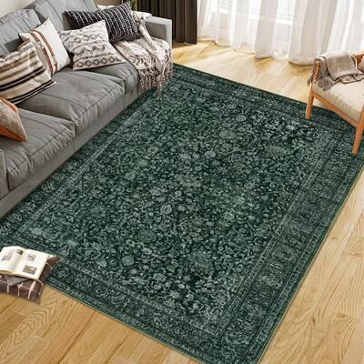 Garvee Vintage Boho Floral Area Rugs Home Decor