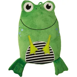 Hugo Frosch Öko-Juniorwärmflasche 0,8l Comfort Frosch - grün