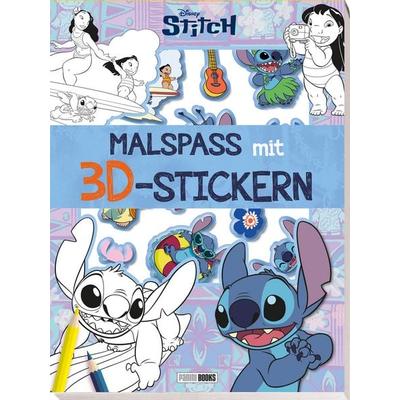 Disney Stitch: Malspaß mit 3D-Stickern, Taschenbuch von Walt Disney,Panini, Panini, 978-3-8332-4690-6