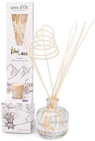 Nature & Decouvertes Difusor de Aromas por Capilaridade – Chá de Natal 200 ml (terre d’Oc) - Nature & Découvertes