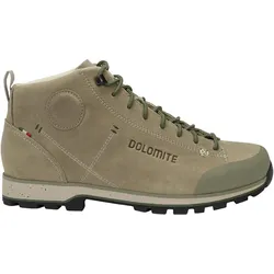 Dolomite, Unisex, Wanderschuhe, Cinquantaquattro Mid Full Grain Leather Evo (46.5), Grau, Beige