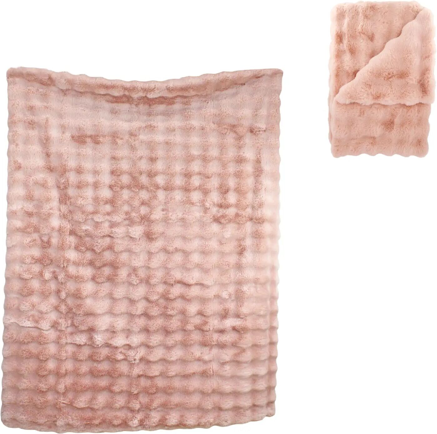 Decofinder Comfy, Rosa 170x130 cm  Rosa