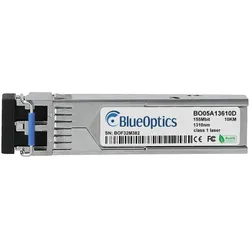 BlueOptics 10060-BO. SFP Transceiver-Typ: Faseroptik, Maximale Datenübertragungsrate: 155 Mbit/s, Schnittstelle, Transceiver, Silber