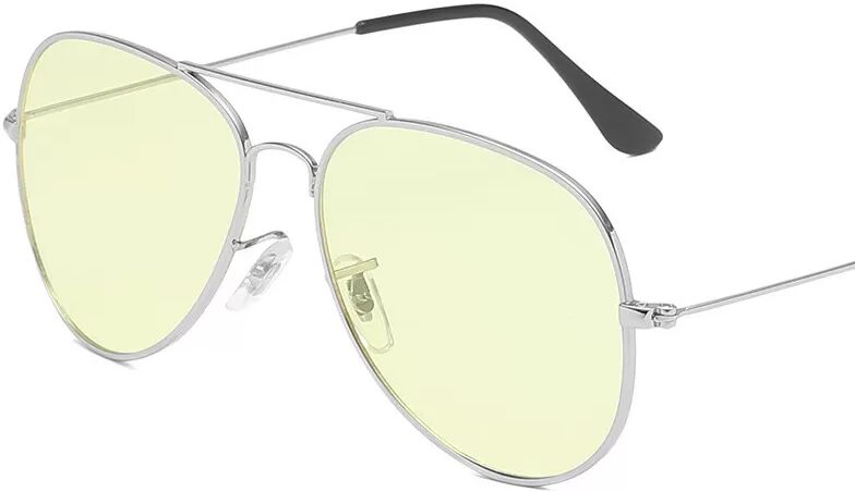INF Polarisierte Nachtsicht-Sonnenbrille zum Autofahren Silber