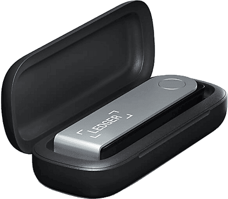 Funda Crypto Wallet - Ledger Nano X Case, Negro